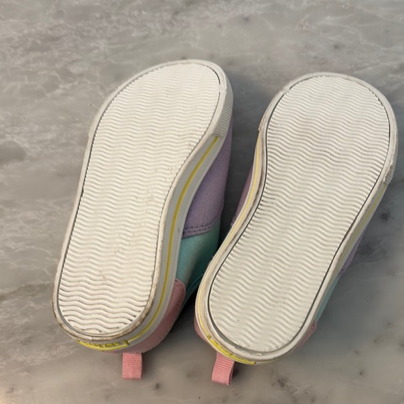 Carter's Pink and Purple Sneakers Lightweight Casual Shoes - Picture 2 of 2